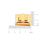 Fecho Retangular Ouro 20 mm