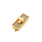 Fecho Retangular Ouro 15 mm