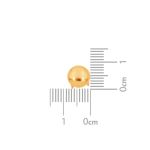 Cravinho  Liso Ouro 9 mm