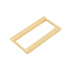 Enfeite Retangular Ouro 30 mm