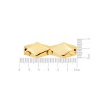 Enfeite Duplo Ouro 16 mm
