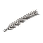 Pulseira Fishbone Grafite