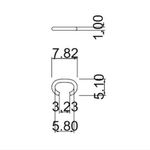 Argola de Montagem Ouro 5 mm