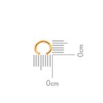 Argola de Montagem Ouro 5 mm