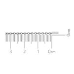 Corrente Cartier Níquel 2 mm