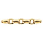Corrente Elo Português Ouro 11 mm
