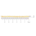 Corrente Cartier Ouro 3 mm