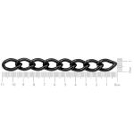 Corrente Groumet Grafite 13 mm