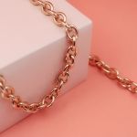 Corrente Elo Portugês Ouro 10 mm