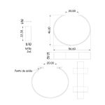 Bracelete T Ouro 10 mm