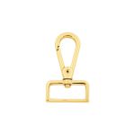 Mosquetão Argola Retangular Ouro 36 mm