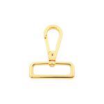 Mosquetão Argola Retangular Ouro 51 mm