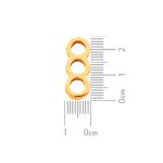 Passador Triplo Ouro 10 mm