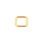Argola Quadrada Ouro 31 mm