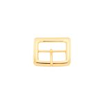 Fivela Retângular Ouro 40 mm