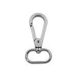 Mosquetão Argola Oval Níquel 32 mm