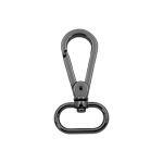 Mosquetão Argola Oval Grafite 32 mm