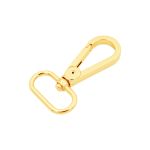 Mosquetão Argola Oval Ouro 37 mm