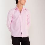 Camisa Rock e Soda Masculina Manga Longa Botões Confortável