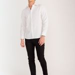 Camisa Rock e Soda Masculina Manga Longa Botões Confortável