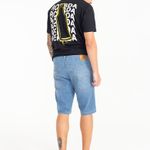 Bermuda Jeans Rock e Soda Masculina Skinny Dia a Dia Conforto