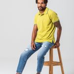 Calça Cropped Rock e Soda Masculina 
