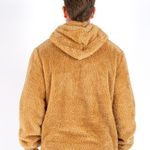 Blusão Moletom Rock e Soda Masculino Bolso Canguru Capuz Teddy