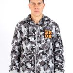 Blusão Moletom Masculino Capuz Bolso Canguru Camuflado