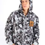 Blusão Moletom Masculino Capuz Bolso Canguru Camuflado