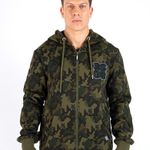 Blusão Moletom Masculino Capuz Bolso Canguru Camuflado