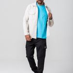 Camisa Sarja Rock e Soda Masculina 