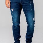 Calça Jeans Super Skinny Masculina Rock e Soda