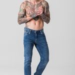 Calça Jeans Skinny Masculina Rock e Soda