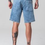 Bermuda Jogger Jeans Masculina Rock e Soda