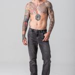 Calça Jeans Black Jogger Masculina Rock e Soda