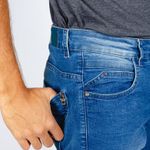 Bermuda Jeans Rock e Soda Masculina Casual Skinny