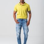 Calça Cropped Rock e Soda Masculina 