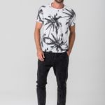Calça Moletom Texturizado Preta Masculina Rock e Soda