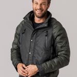 jaqueta Puffer gola Alta Masculina Urban Rock e Soda
