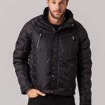 jaqueta Puffer gola Alta Masculina Urban Rock e Soda