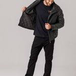 jaqueta Puffer gola Alta Masculina Urban Rock e Soda