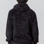 Blusão Moletom Rock e Soda Masculino Bolso Canguru Capuz Teddy