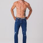 Calça Jeans Masculina Skinny Rock e Soda