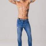 Calça Jeans Super Skinny Masculina Rock e Soda