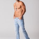 Calça Jeans Skinny Detalhes Puídos Masculina Rock e Soda