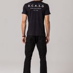 Camiseta Masculina Estampa Rock e Soda Street