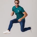 Camiseta Masculina Estampa Rock e Soda Street
