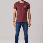 Camiseta Masculina Estampa Rock e Soda Street