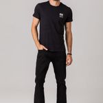 Camiseta Masculina Estampa Rock e Soda Street
