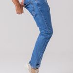Calça Jeans Slim Masculina Rock e Soda